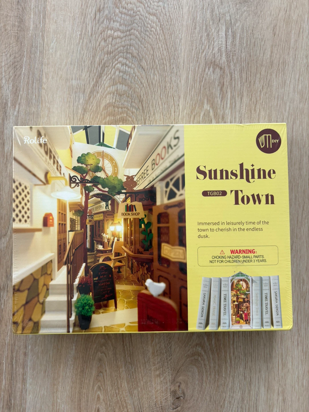 Robotime Sunshine Town 3D Wooden Puzzle