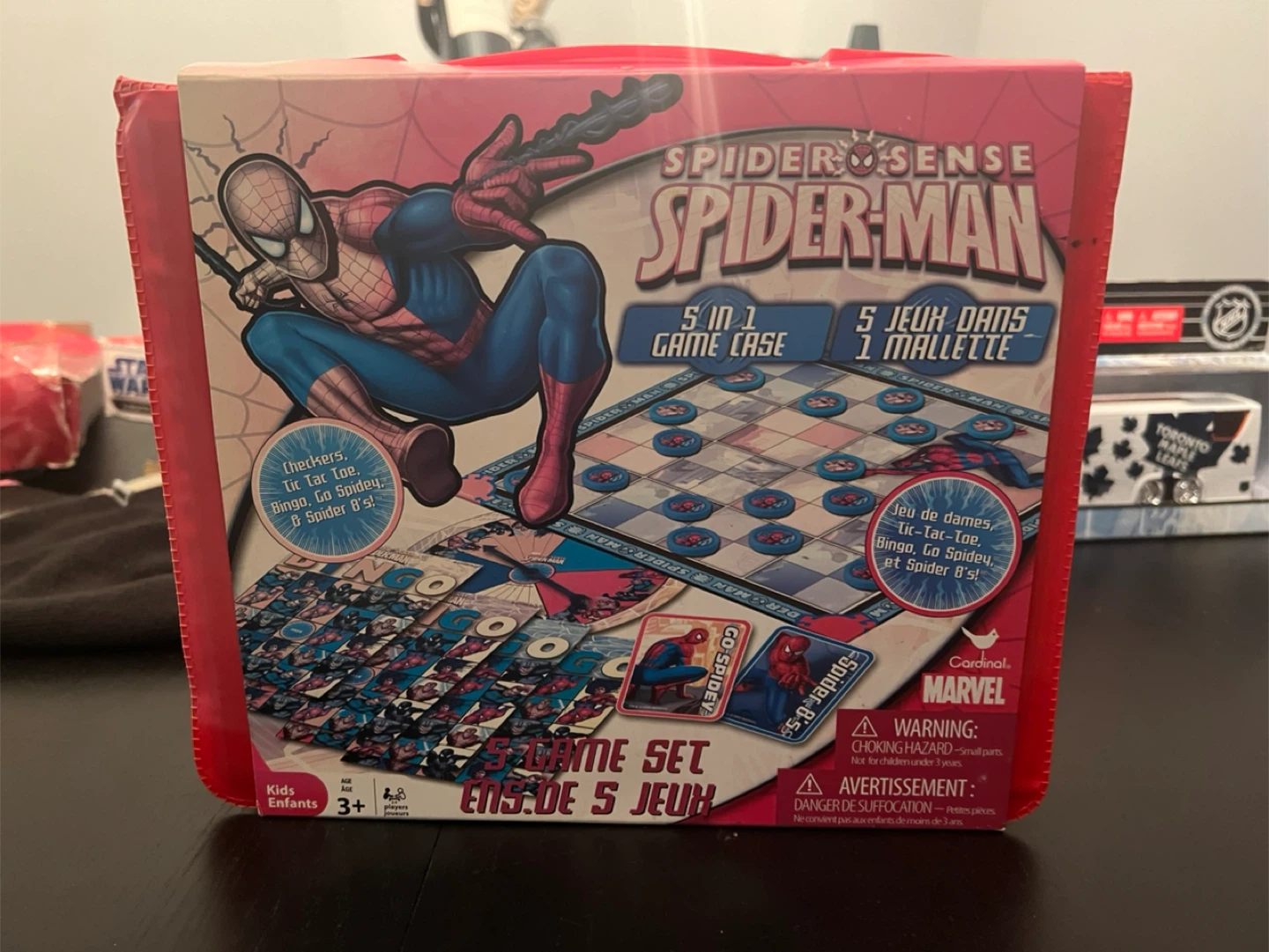 Spider-Man 5-in-1 Game Case Set, Ages 3+