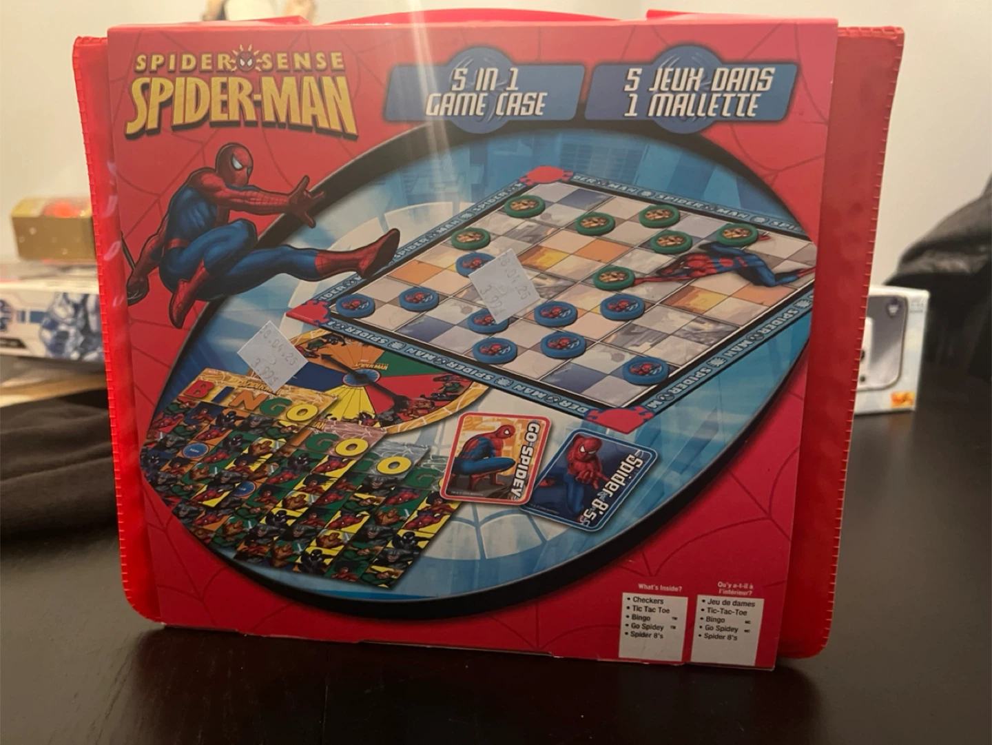 Spider-Man 5-in-1 Game Case Set, Ages 3+ - photo 3