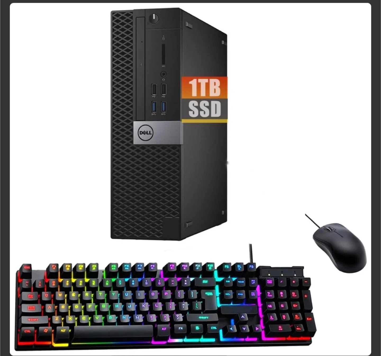 Dell OptiPlex Desktop PC - 1TB SSD