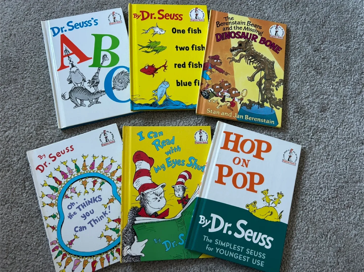 Dr. Seuss & Berenstain Bears Kids Books - Bundle of 6
