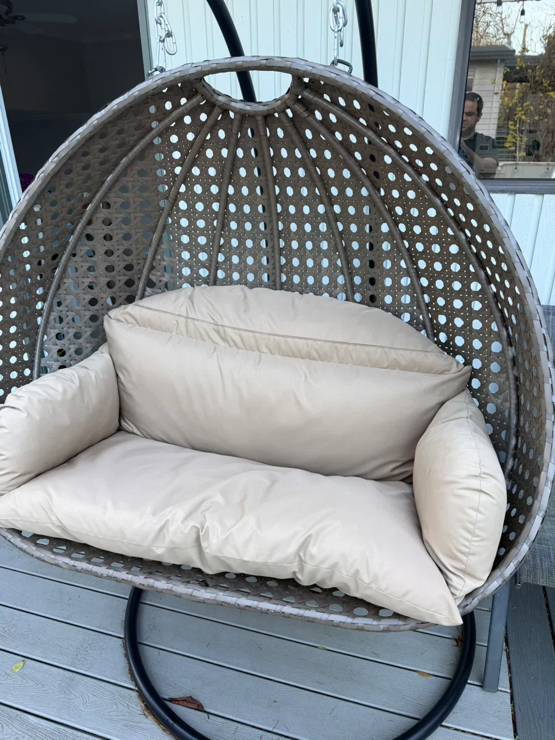 Hanging Egg Chair with Cushion