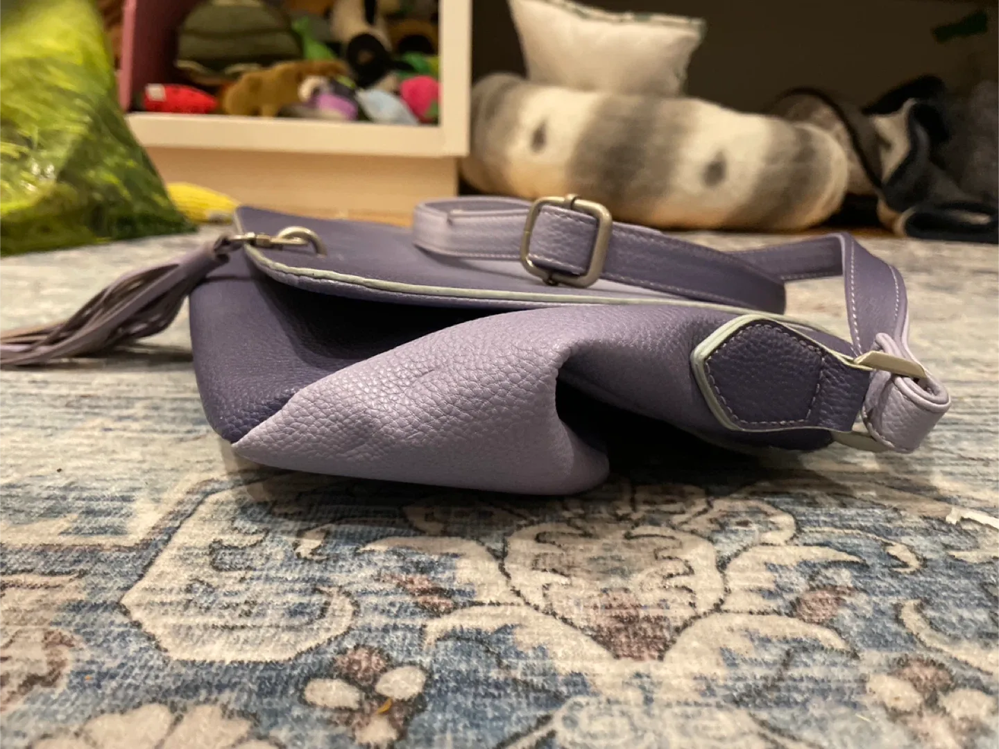 Pixie Mood Ombre Purple Handbag/ laptop bag image indicator(5)