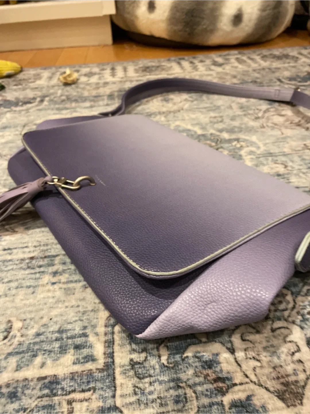 Pixie Mood Ombre Purple Handbag/ laptop bag image indicator(2)