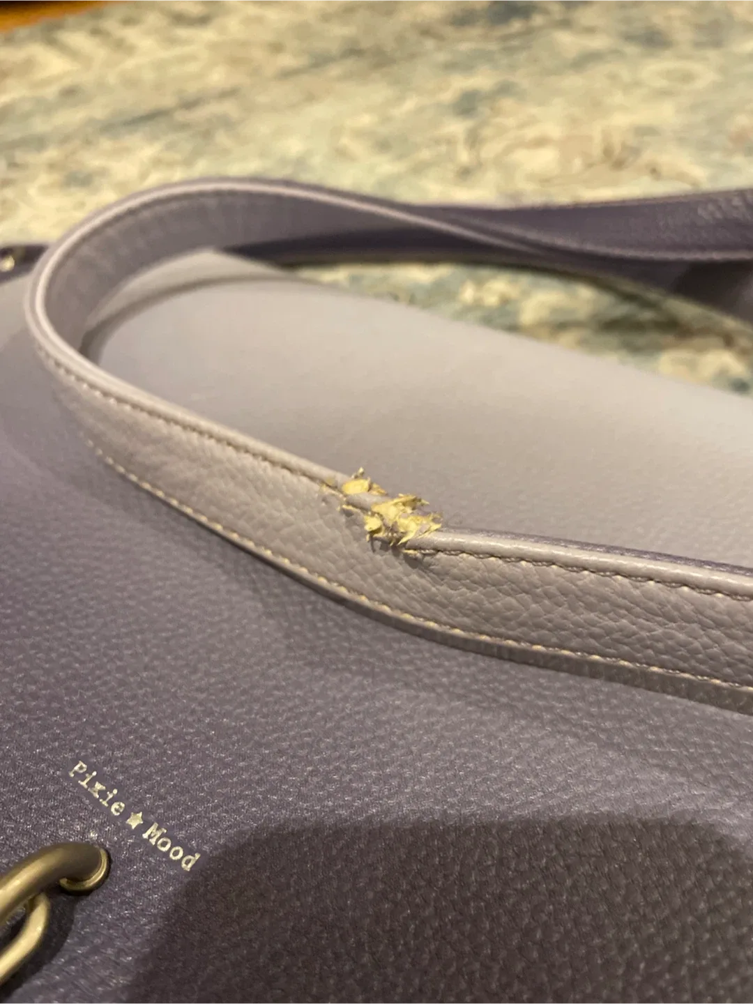 Pixie Mood Ombre Purple Handbag/ laptop bag image indicator(3)