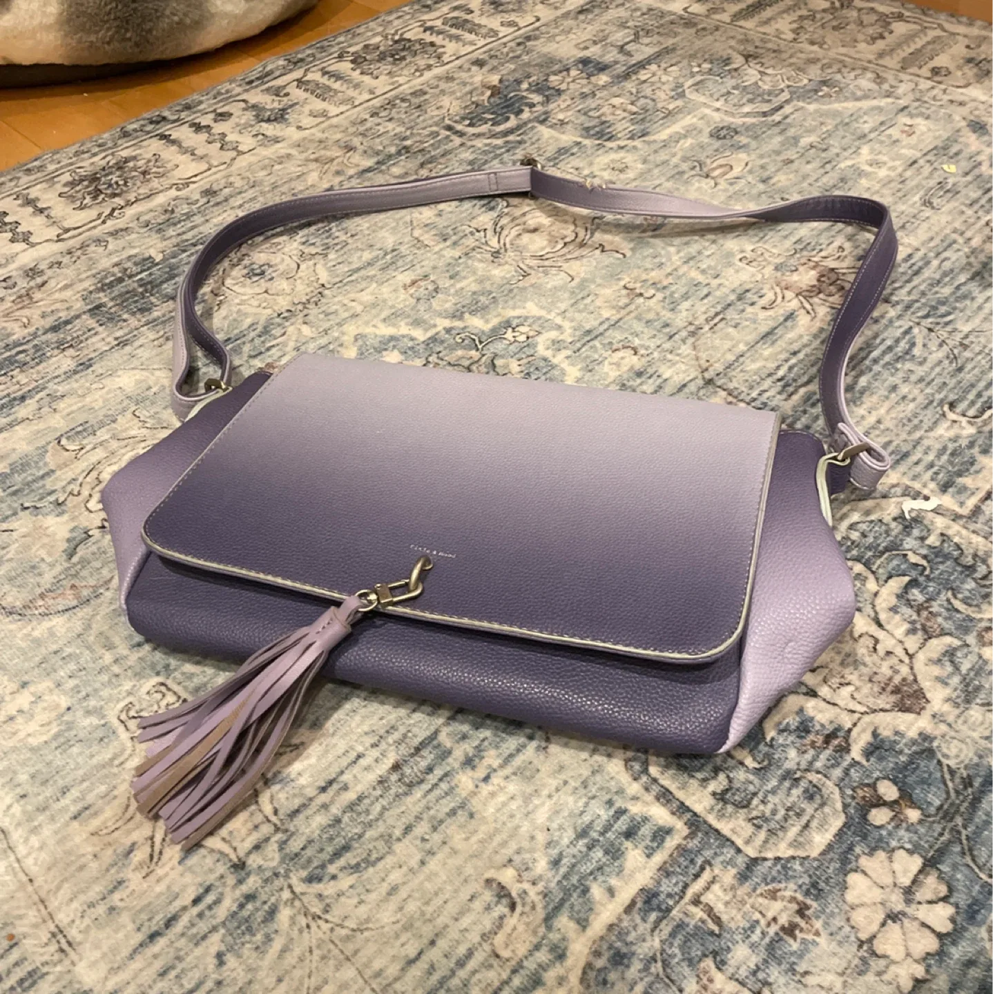 Pixie Mood Ombre Purple Handbag/ laptop bag