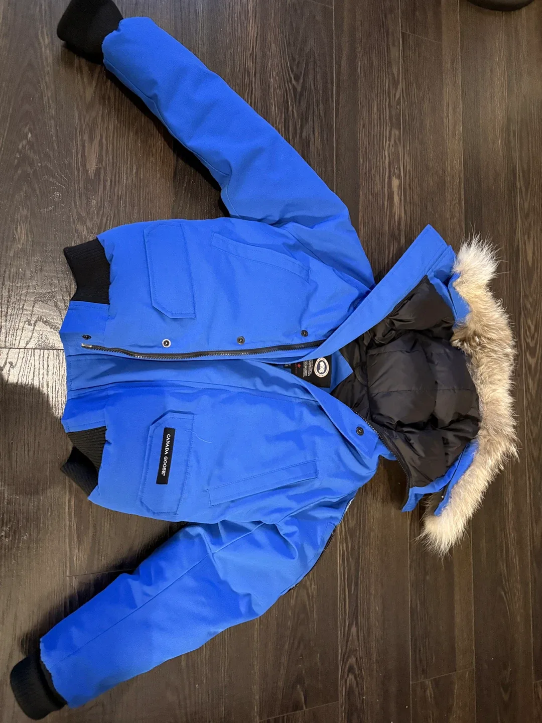 Canada Goose Blue Jacket, Size M (10-12)