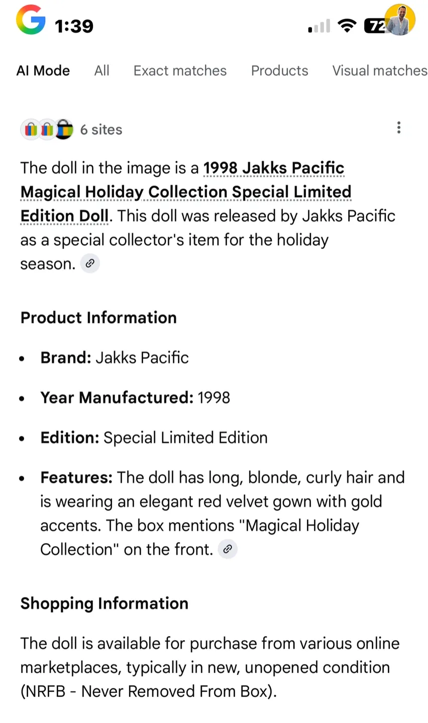 Magical Holiday Collection Special Edition Doll image indicator(6)