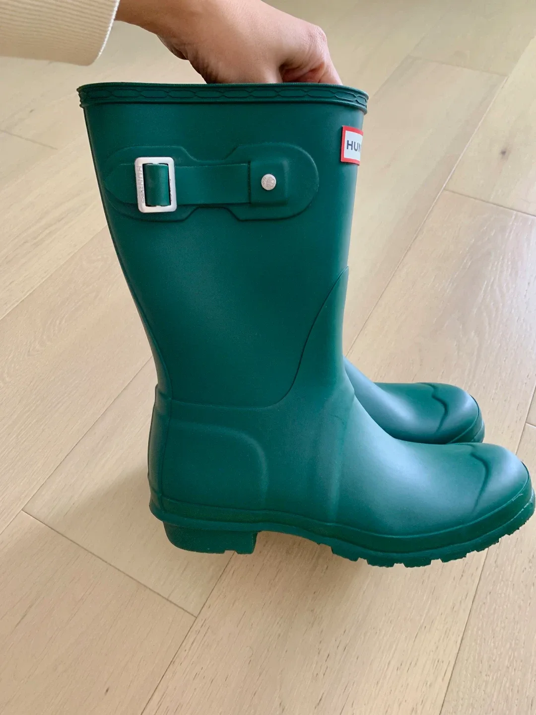 Hunter Short Original Rain Boots - Green size 37 image indicator(3)