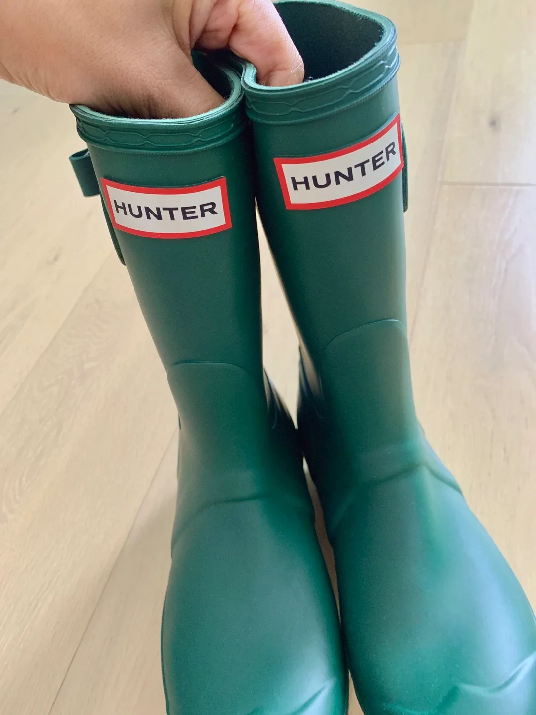 Hunter Short Original Rain Boots - Green size 37 image indicator(5)