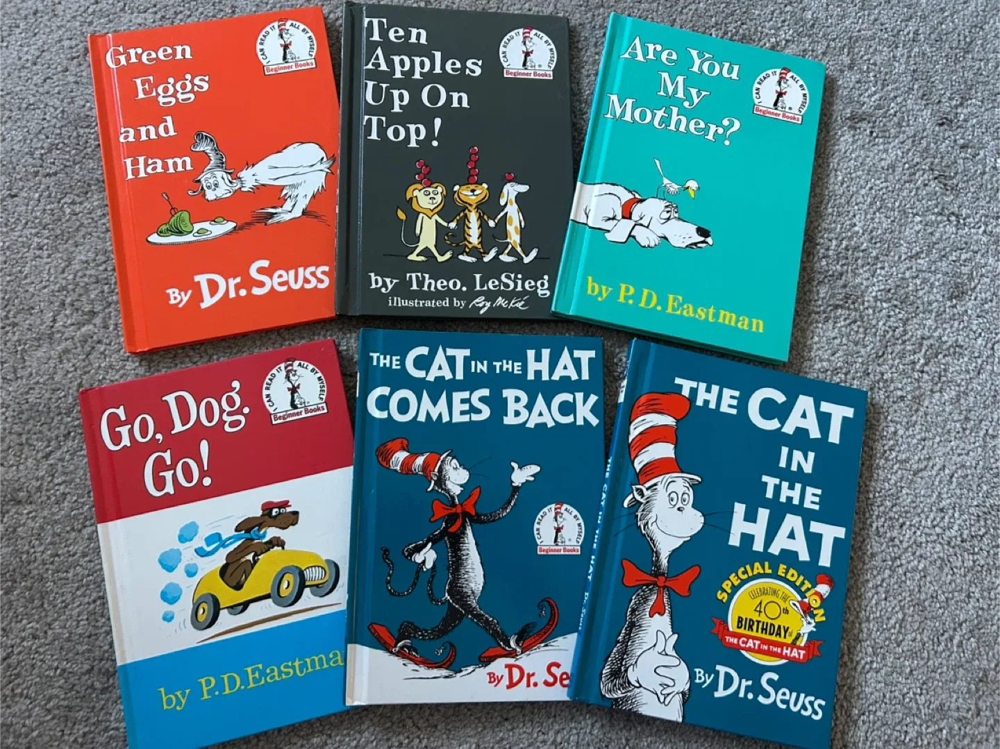 Dr. Seuss Beginner Books - 6 Book Collection