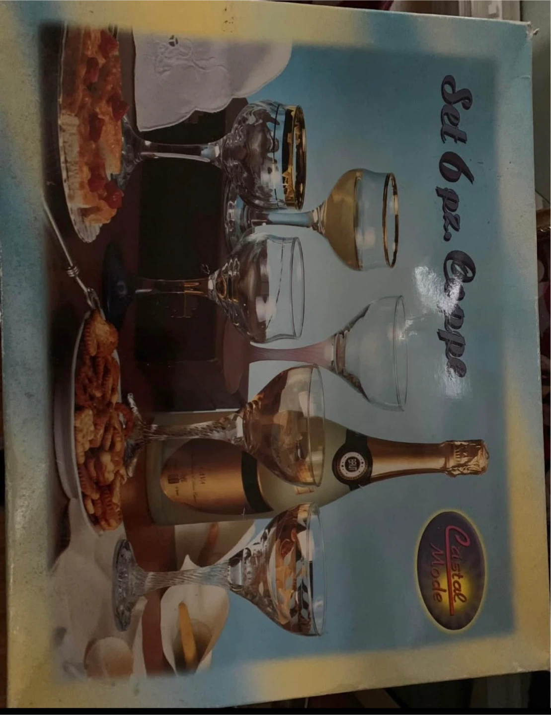 Cristal Mode Set of 6 Coupe Glasses - photo 2