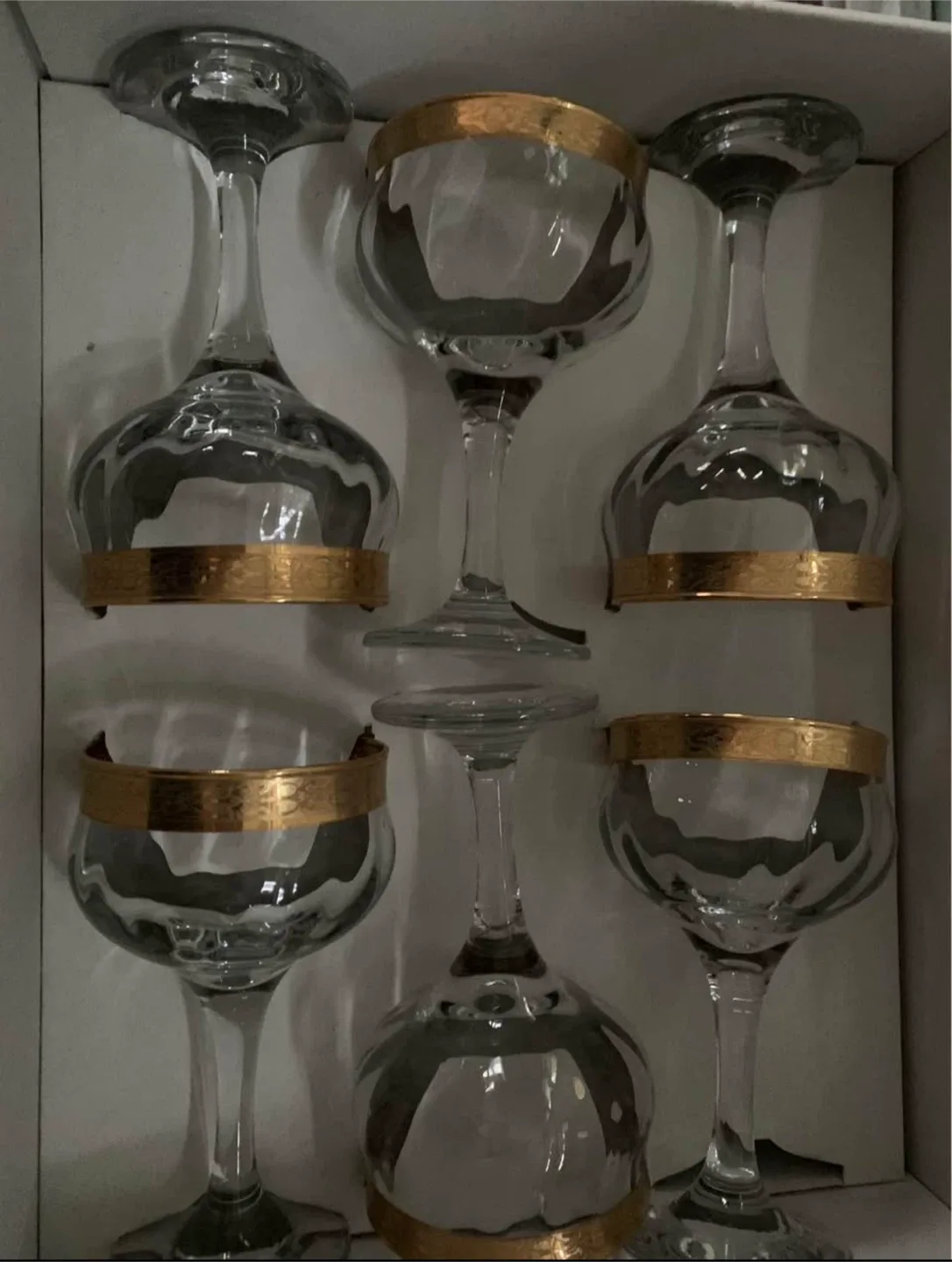 Cristal Mode Set of 6 Coupe Glasses image indicator(3)