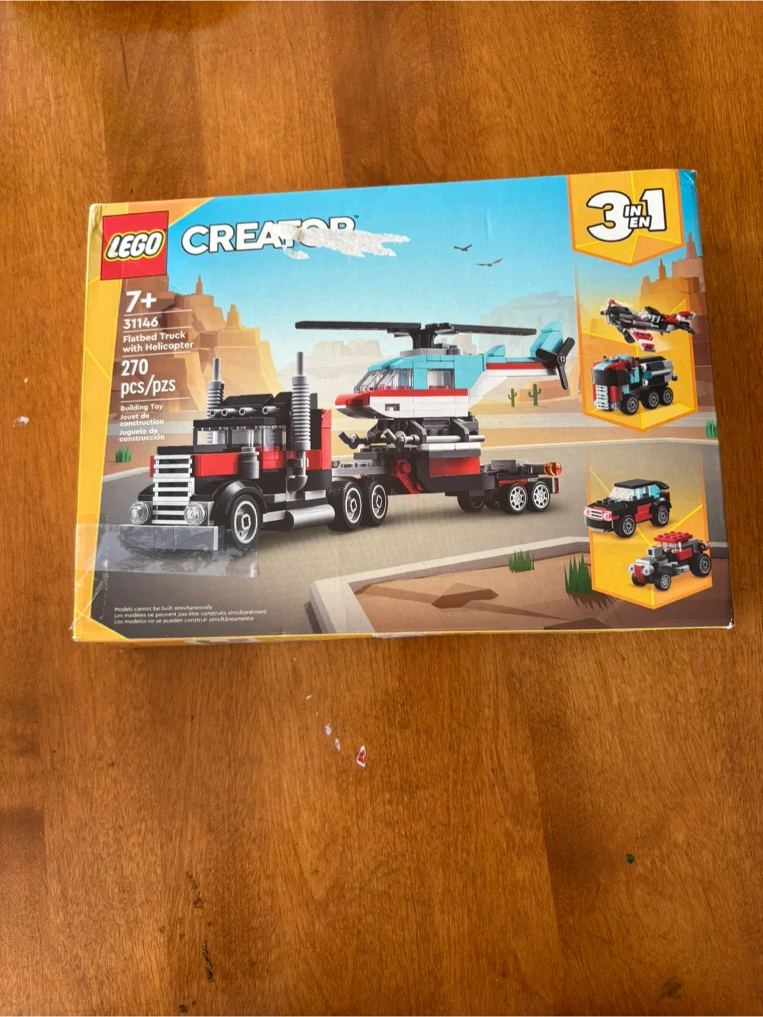 LEGO Creator 3in1 Highway Truck with Helicopter - New image indicator(2)