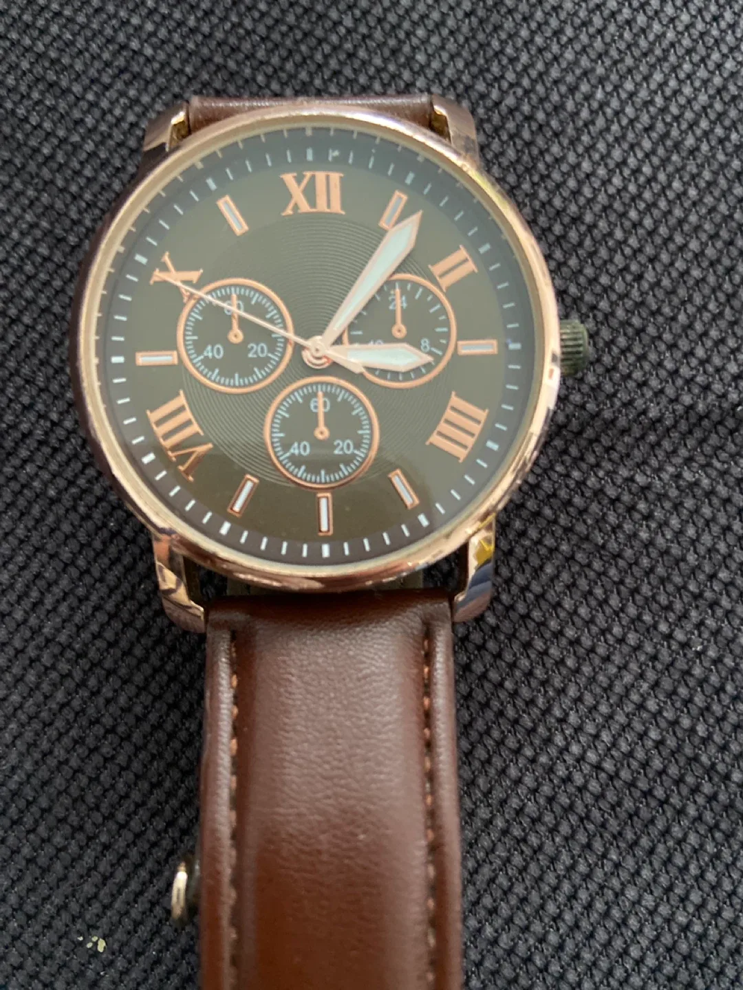 Fossil Brown Leather Watch image indicator(2)