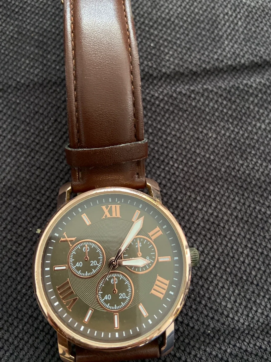 Fossil Brown Leather Watch thumbnail