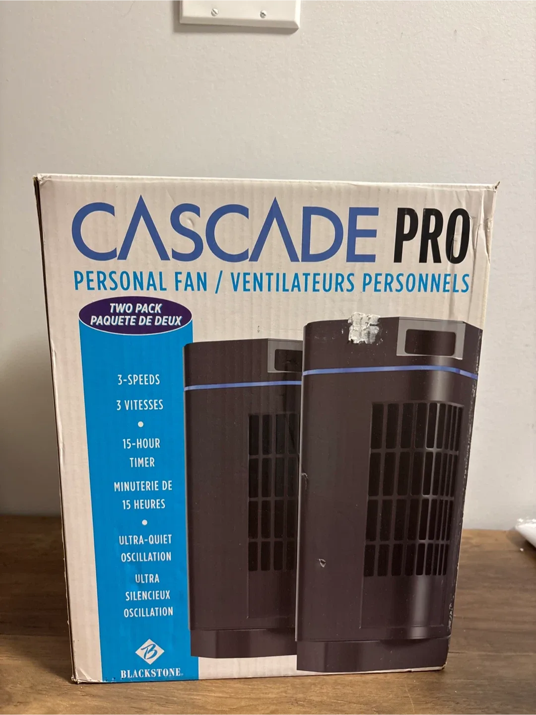 New Blackstone Cascade Pro Personal Fan (2 Pack)