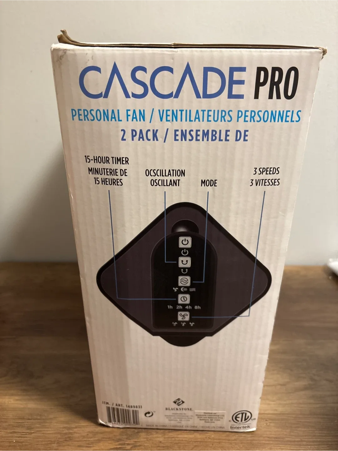 New Blackstone Cascade Pro Personal Fan (2 Pack) image indicator(3)