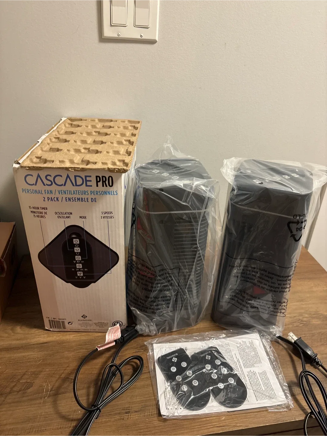 New Blackstone Cascade Pro Personal Fan (2 Pack) image indicator(8)