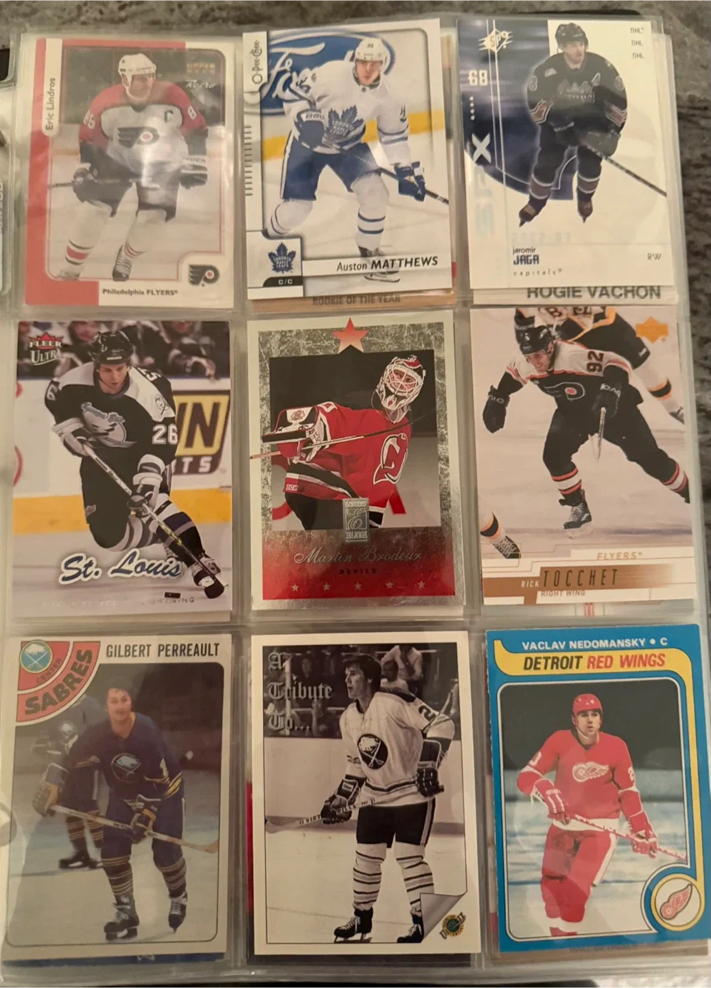 Vintage Hockey Trading Cards Collection image indicator(6)