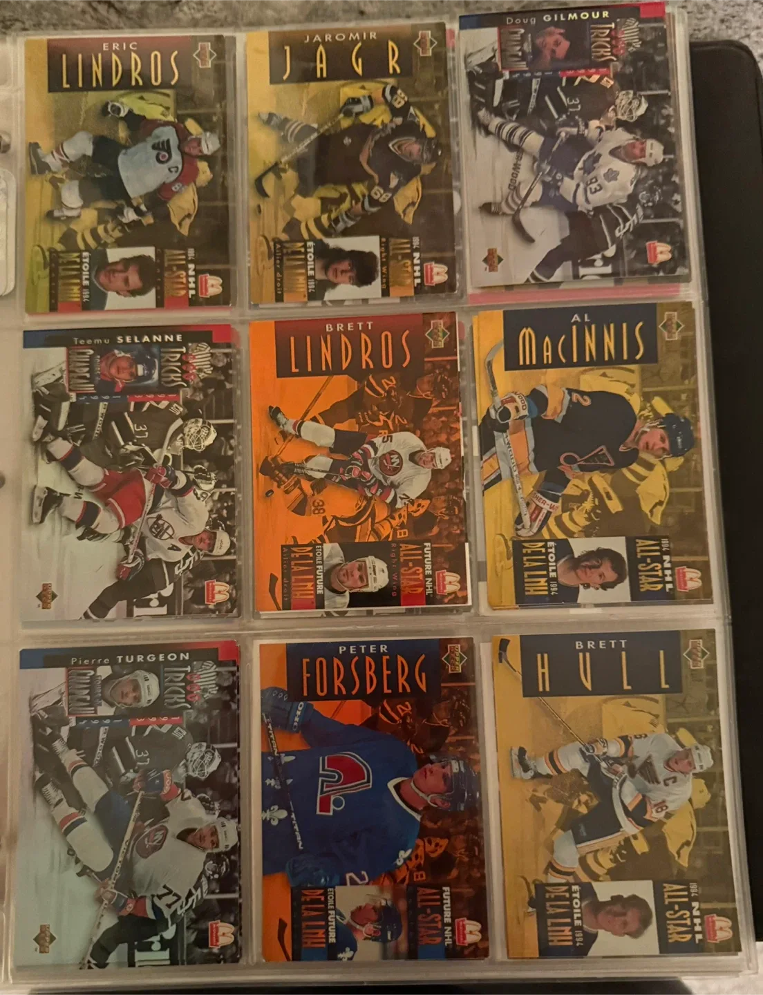 Vintage Hockey Trading Cards Collection image indicator(9)