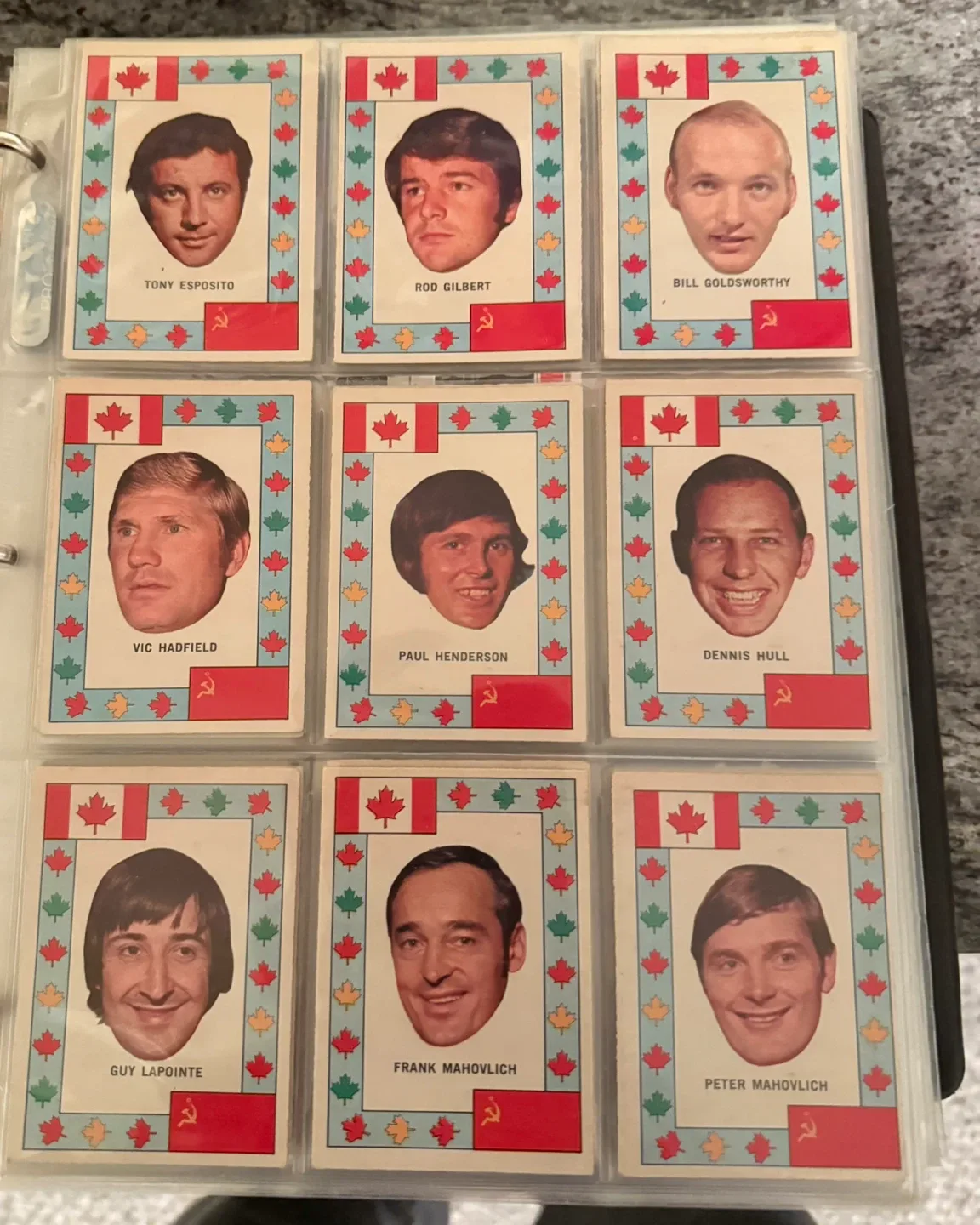 Vintage Hockey Trading Cards Collection image indicator(10)