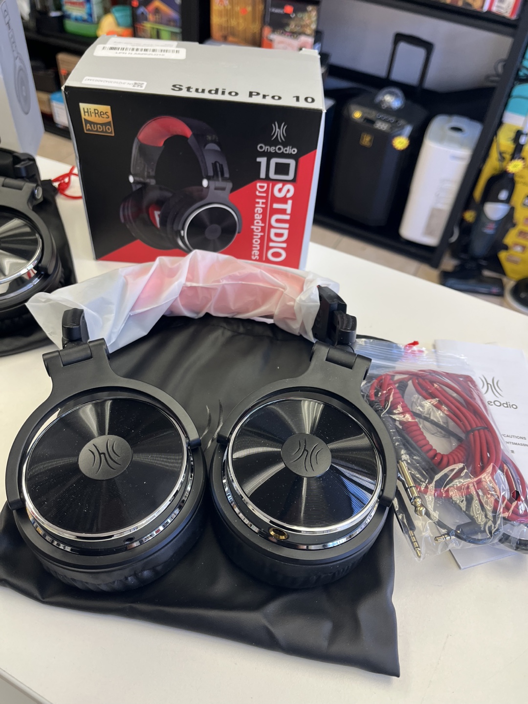 OneOdio Studio Pro 10 DJ Headphones - Like New! - photo 4