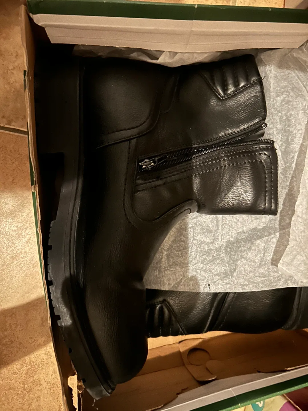 Weather Spirits Men's Black Boots - Size 11 image indicator(2)