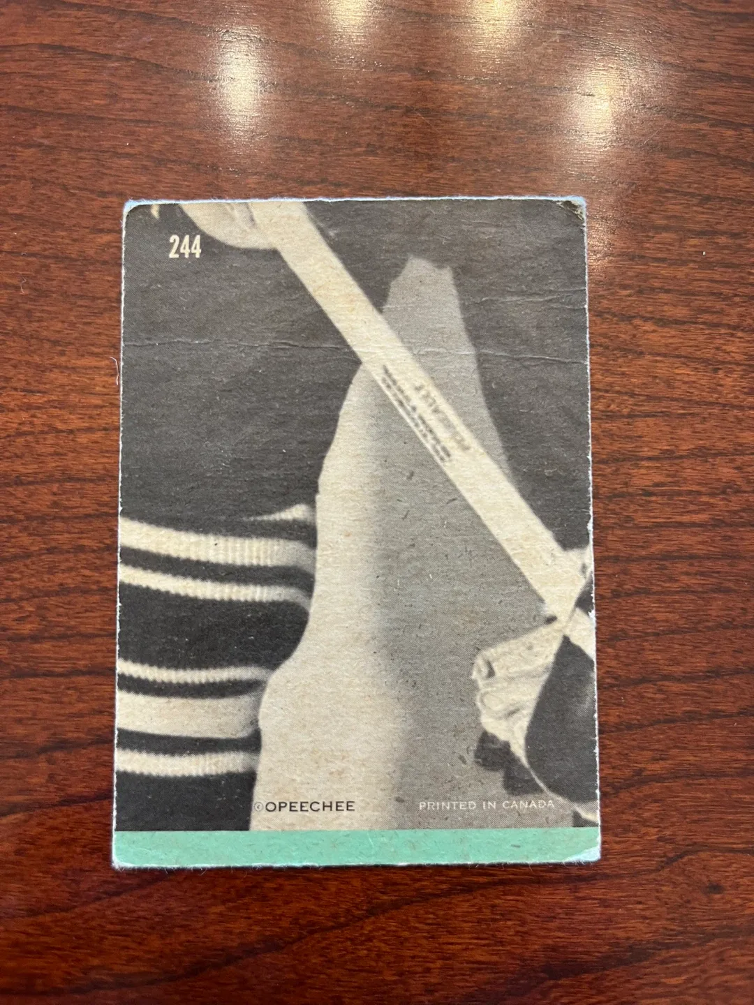 1970 O-pee-chee 244 Ed Giacomin All-star Rangers-hockey card image indicator(2)