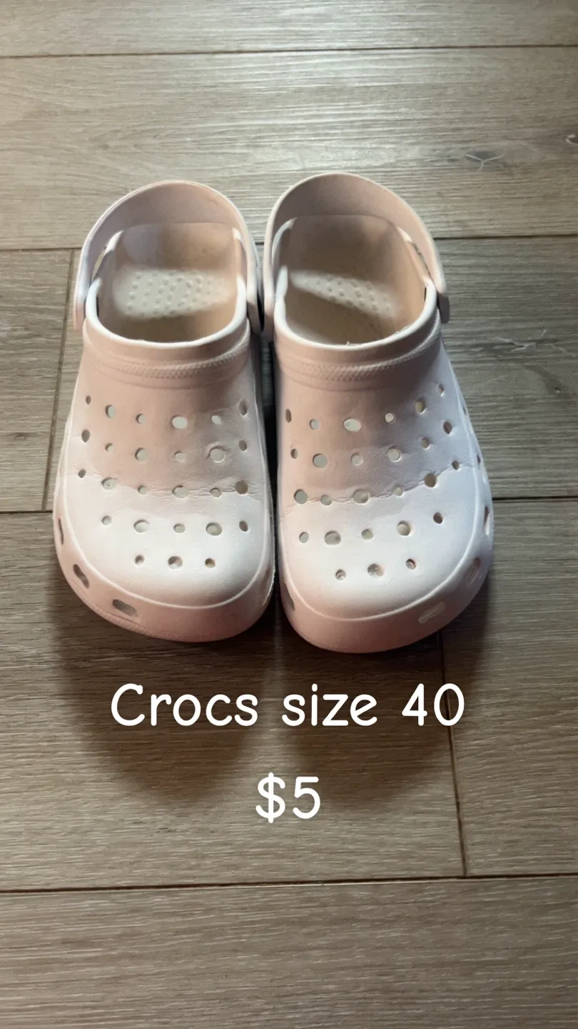Crocs Clogs - Size 40