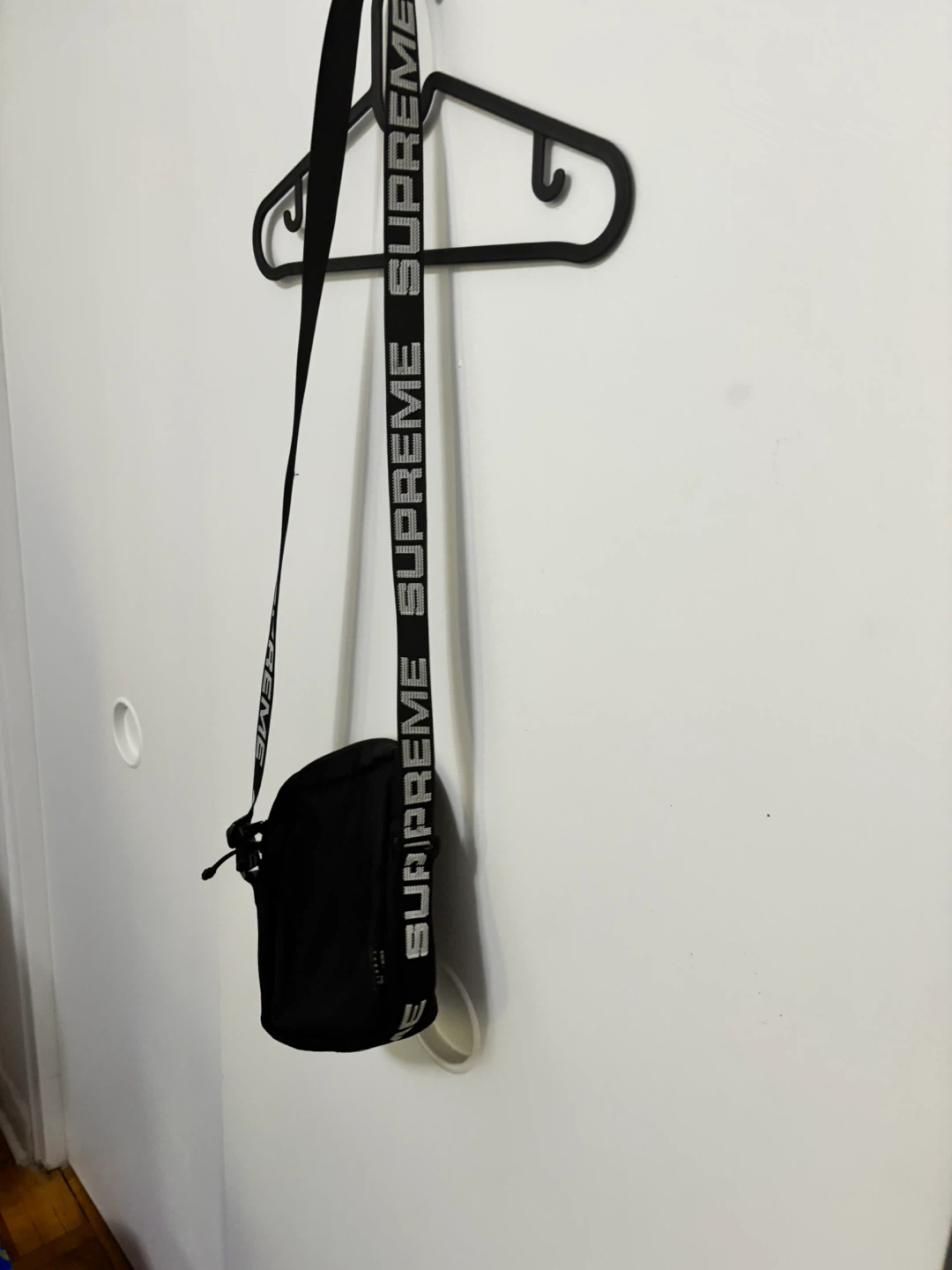 Supreme Cordura Fabric Black Shoulder Bag - photo 3