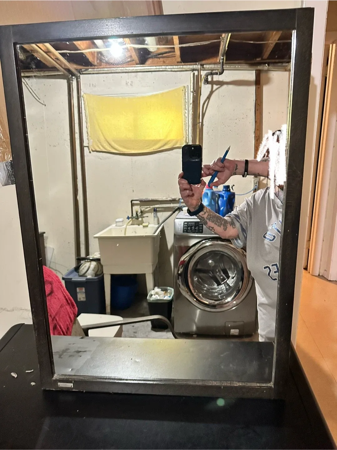 Bathroom Vanity, vessel sink and cabinet image indicator(2)