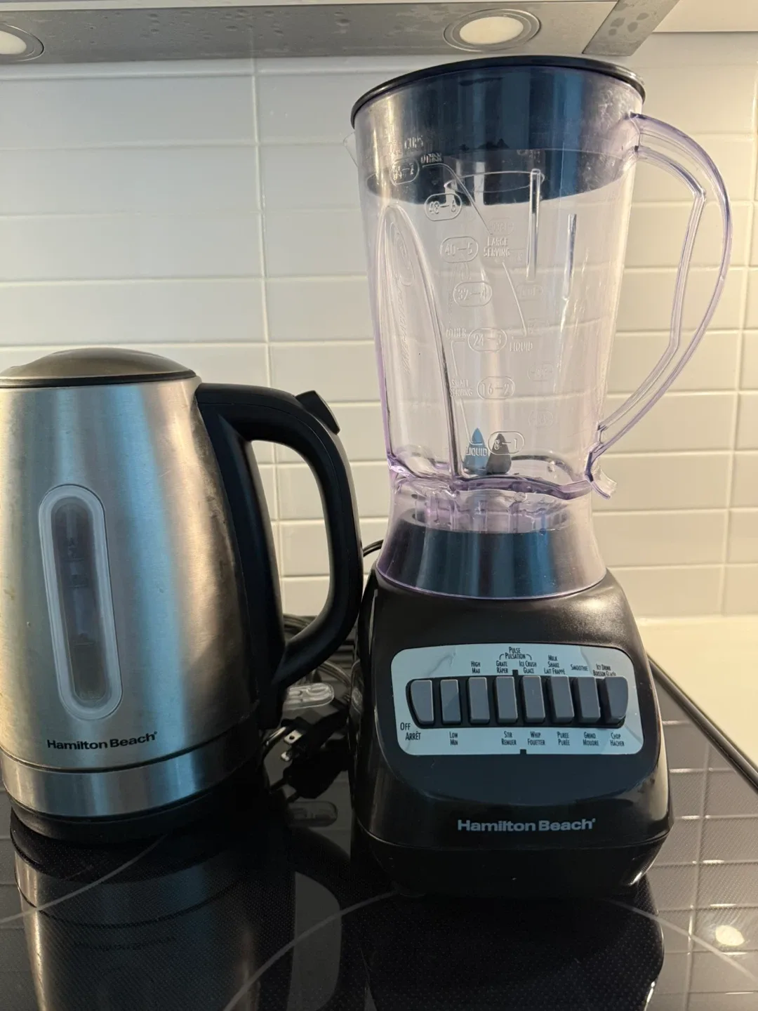 Hamilton Beach Kettle and Blender