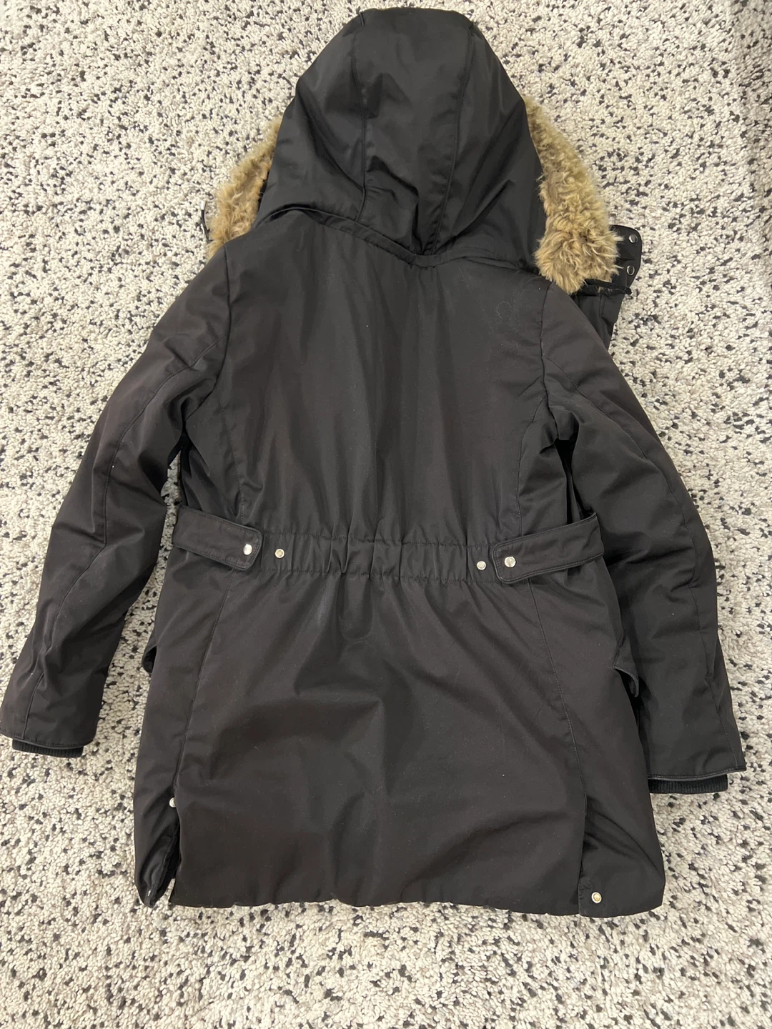 Zara Black Winter Parka - size L - photo 3