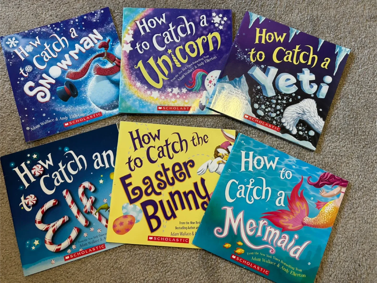 How to Catch a... Book Series by Adam Wallace & Andy Elkerton