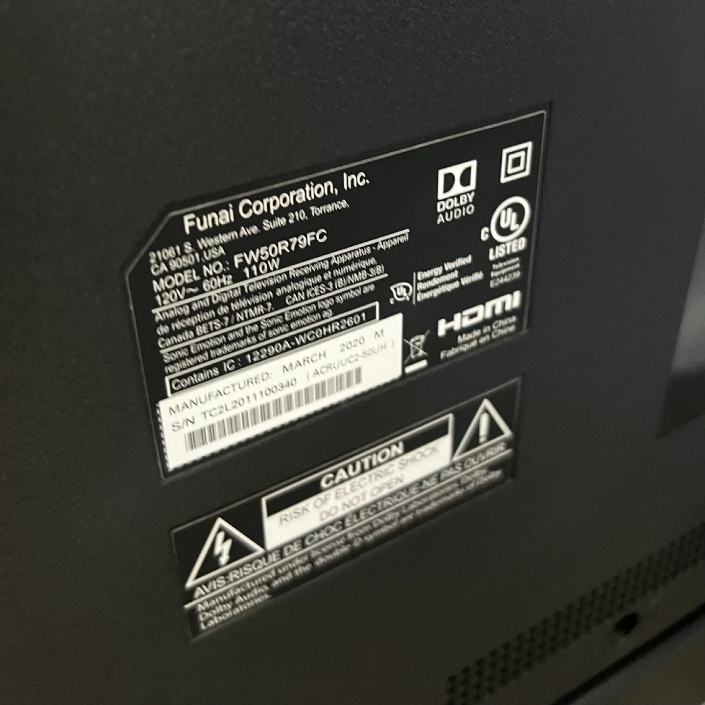 50" 4K Smart TV image indicator(4)