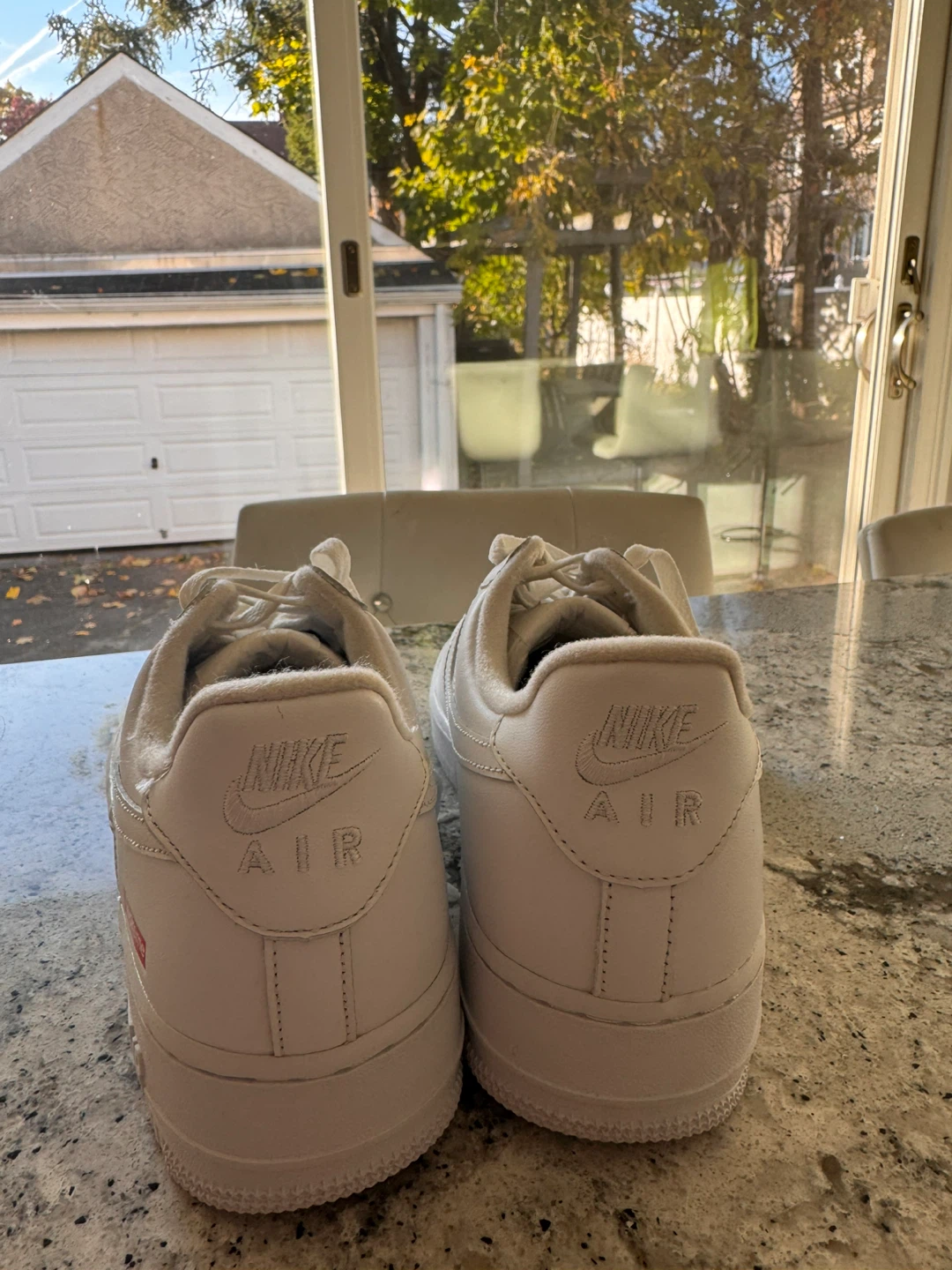 AUTHENTIC Supreme x Nike Air Force 1 Low - Size 9 - photo 2