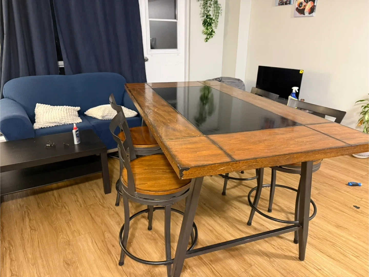 Heavy duty dining table for sale image indicator(3)