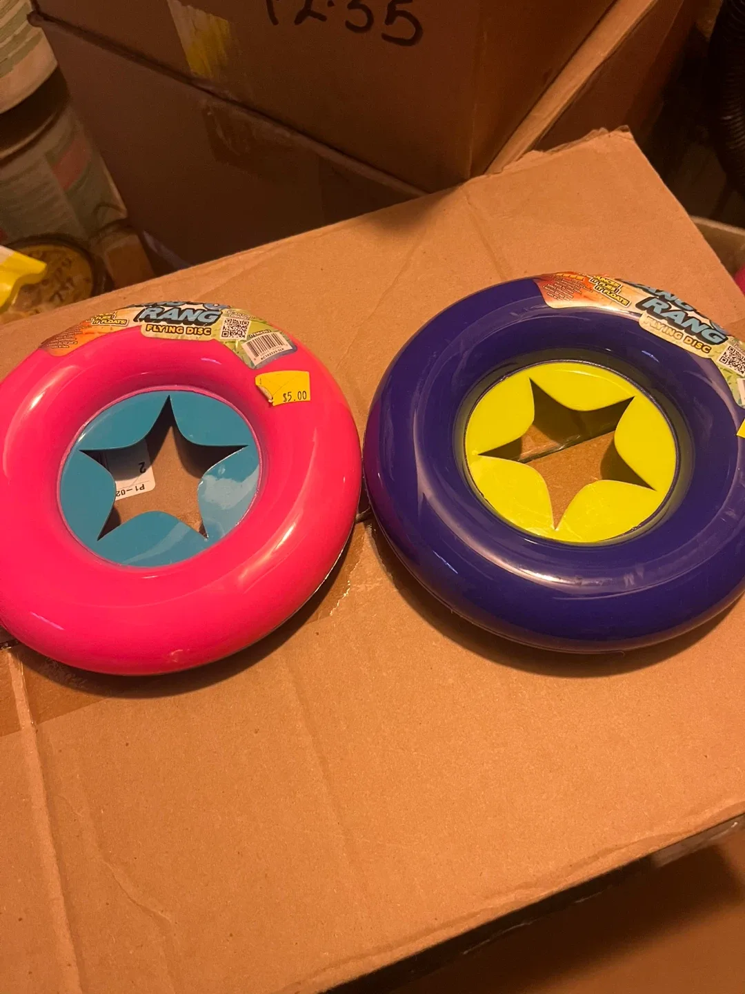 Wham-O Flying Disc - Pink and Blue