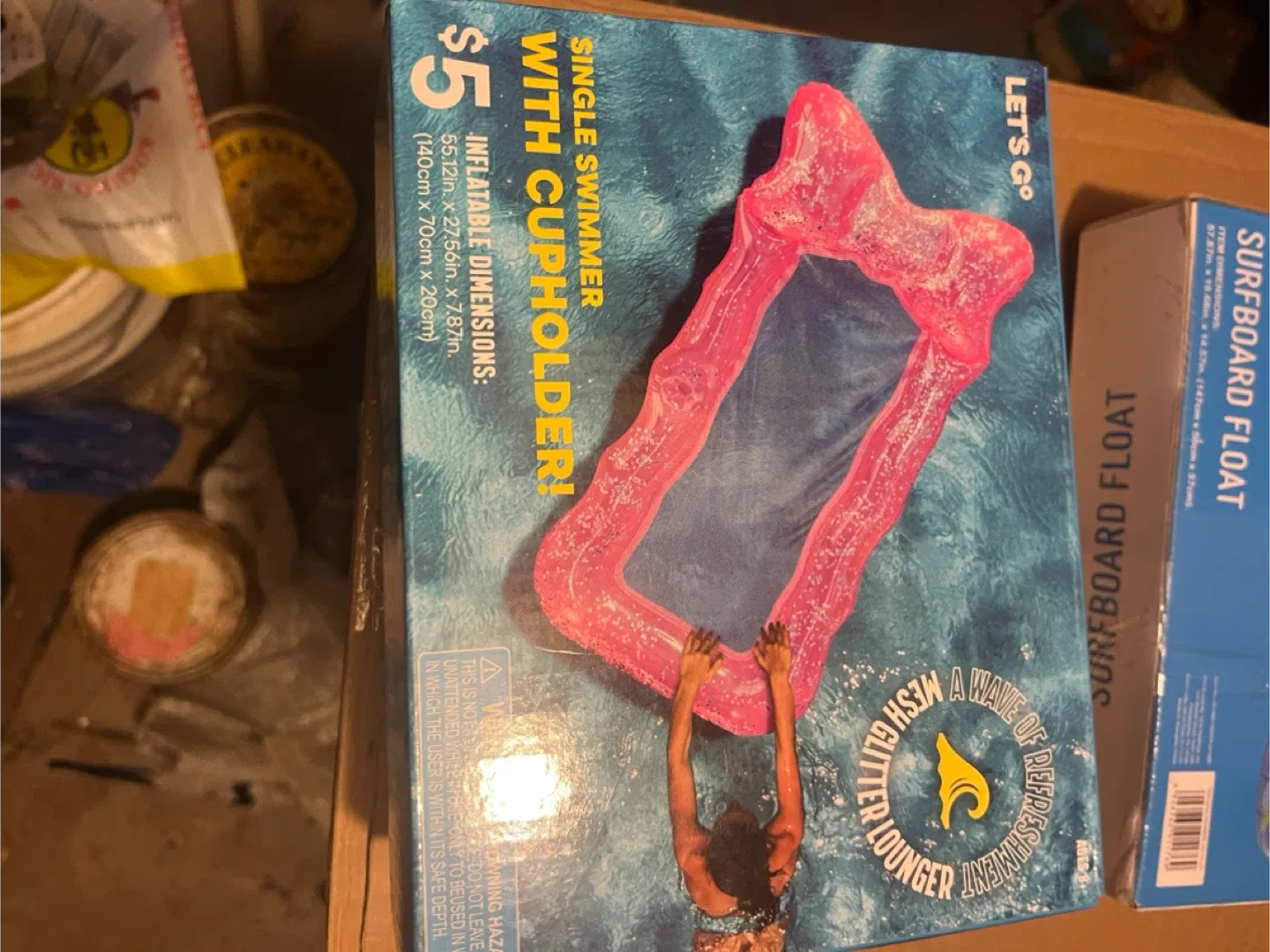 New Let's Go Single Swimmer with Cupholder image indicator(4)