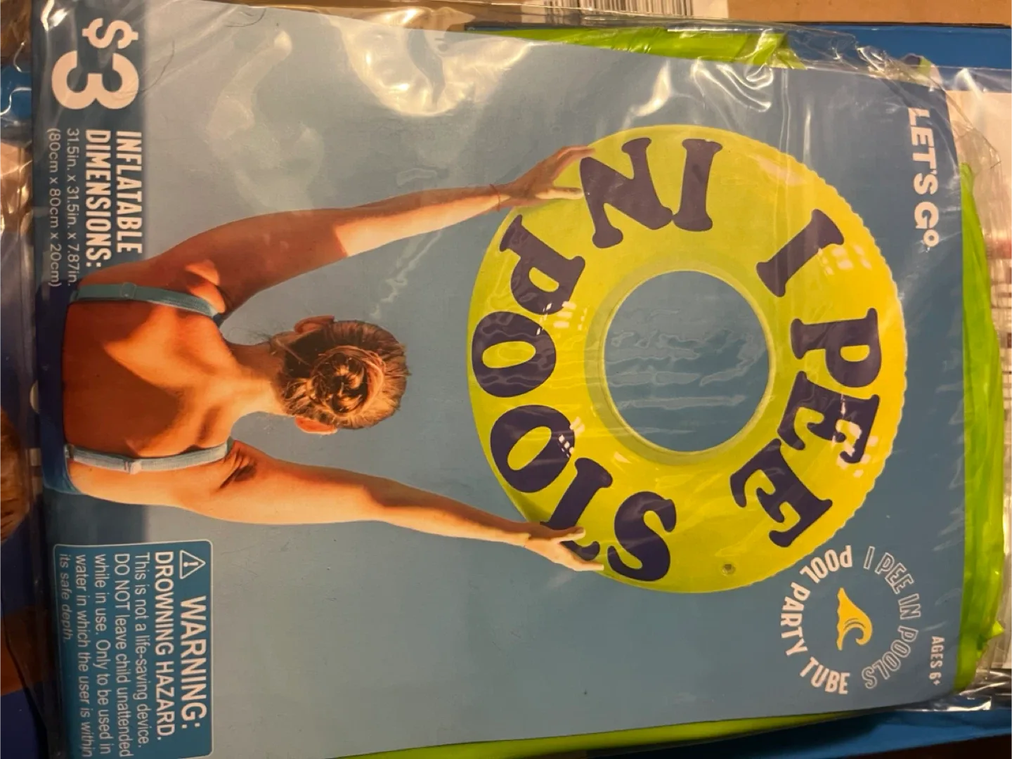 New Let's Go Single Swimmer with Cupholder image indicator(5)