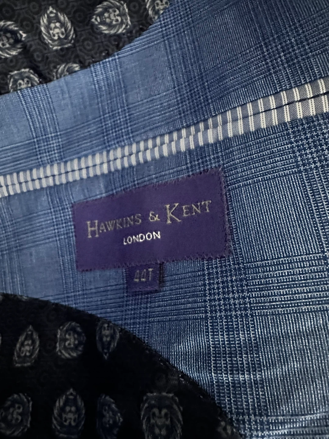 Hawkins & Kent London Suit - jacket Size 44T/ Pants size 36/30 - photo 4