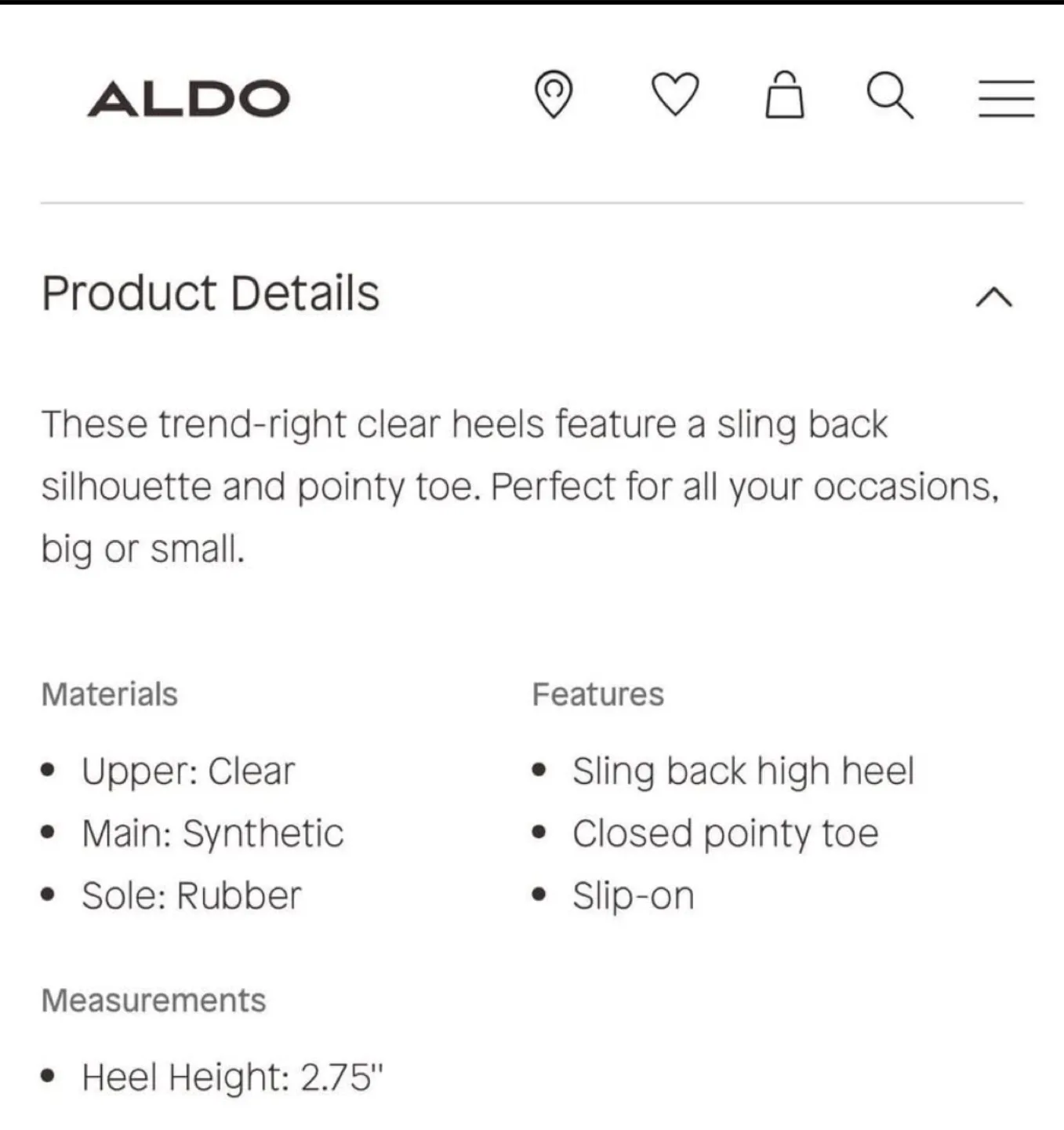ALDO Heels (brand new) image indicator(4)