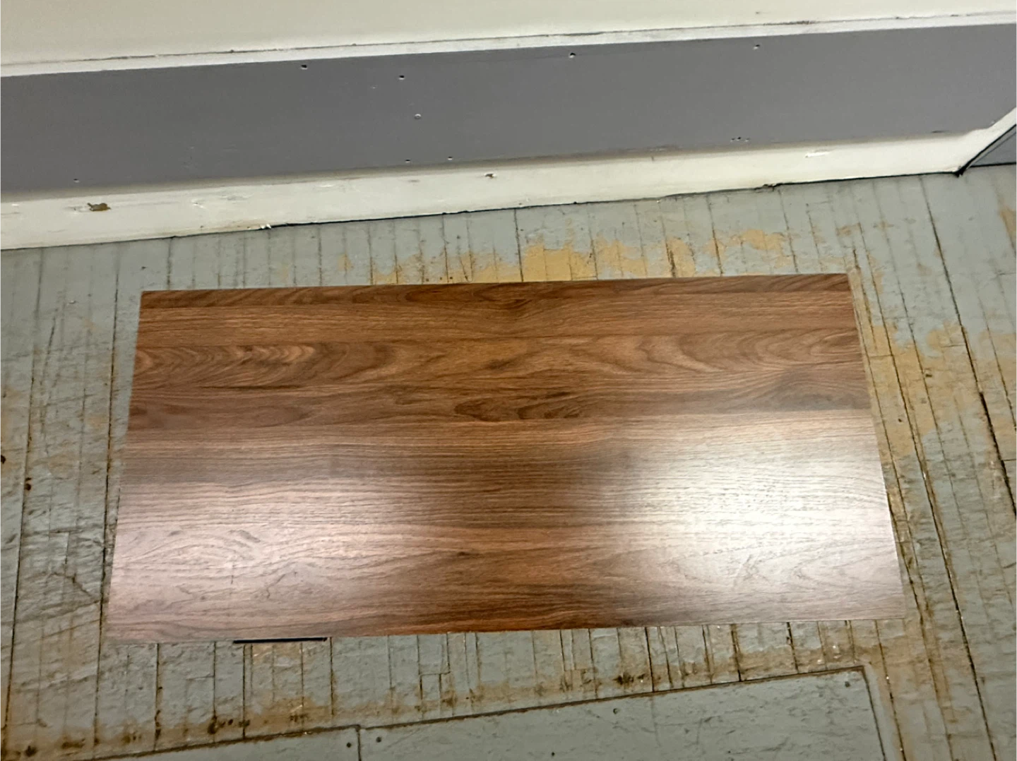 Brown Wood Coffee Table - photo 2