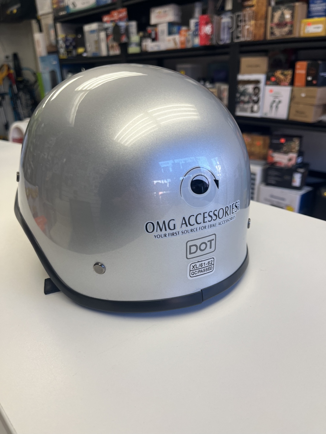 HALF HELMET With drop down visor - photo 2