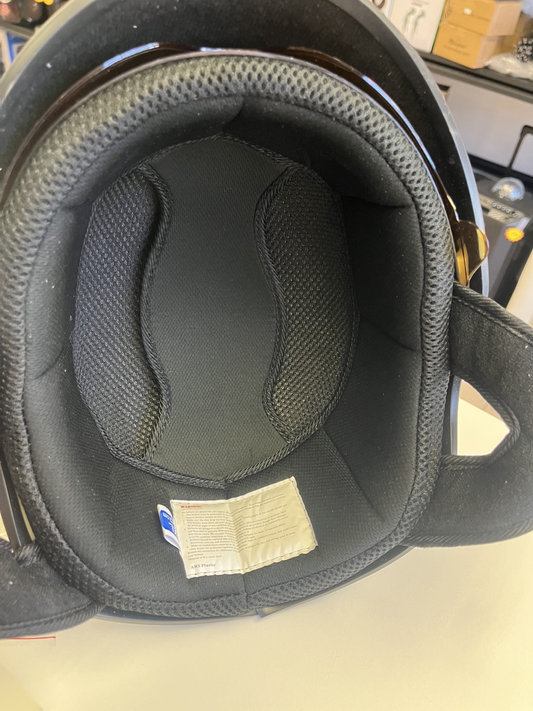HALF HELMET With drop down visor - photo 3