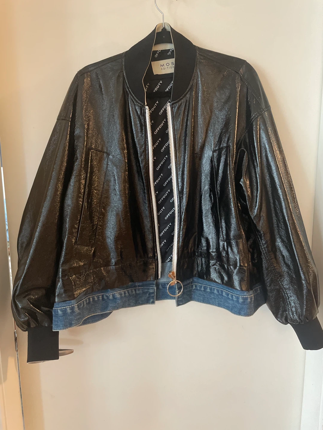 MOS EDITION Black Bomber Jacket