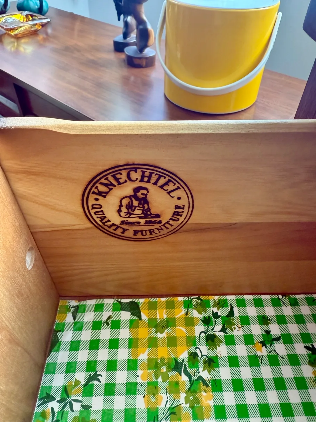 Knetchtel MCM Vintage Tallboy 🤎 image indicator(3)