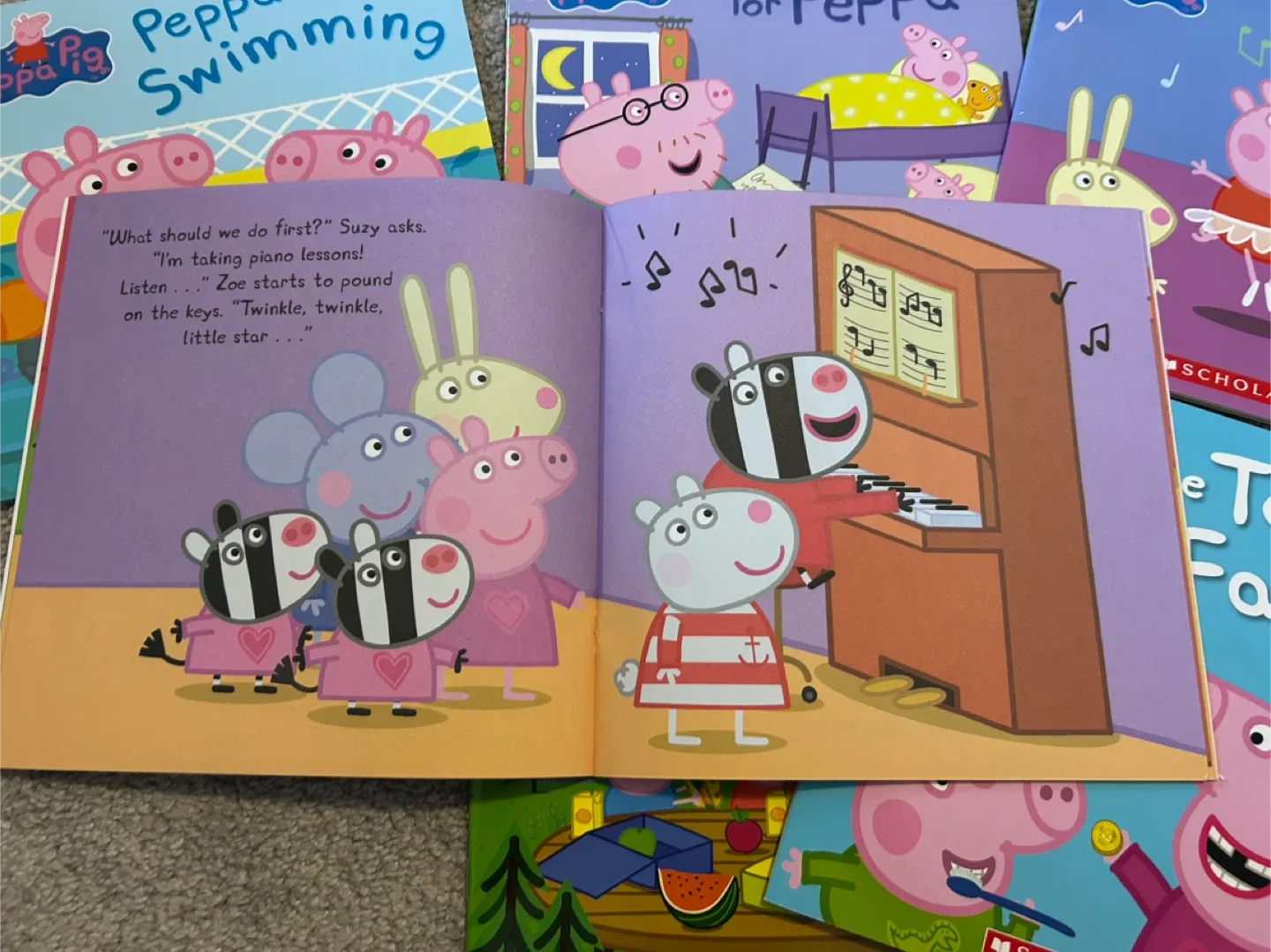 Peppa’s story time box -6 books image indicator(3)