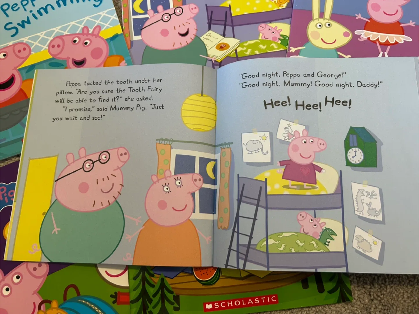 Peppa’s story time box -6 books image indicator(2)